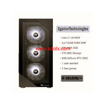 New core i7 14th gen mid tower gaming computer