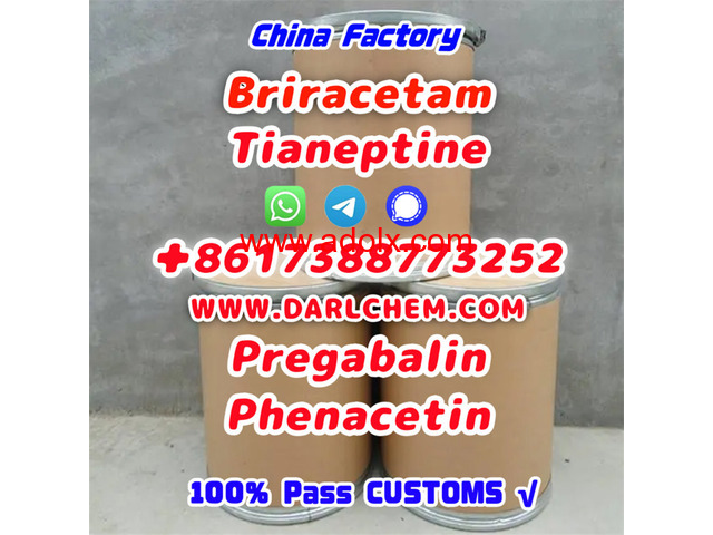pregabalin Brivaracetam Tianeptine raw crystal powder 148553-50-8 Wholesale Price