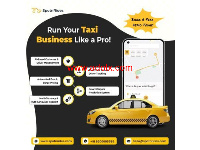 Drive Into the Future with SpotnRides Ride Hailing App