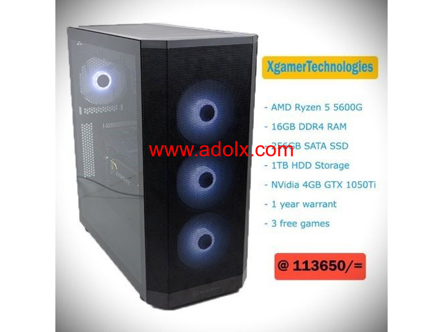 New mid tower AMD Ryzen 5 gaming desktop PC