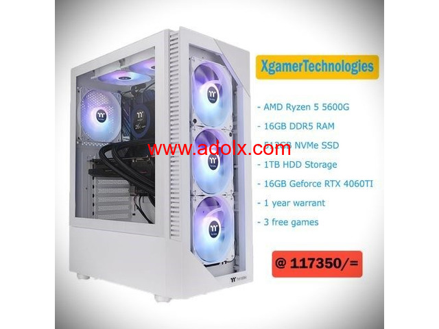 New mid tower AMD Ryzen 5600G gaming Computer