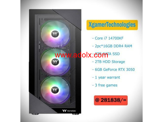 New mid tower Intel core i7 14th gen gaming PC