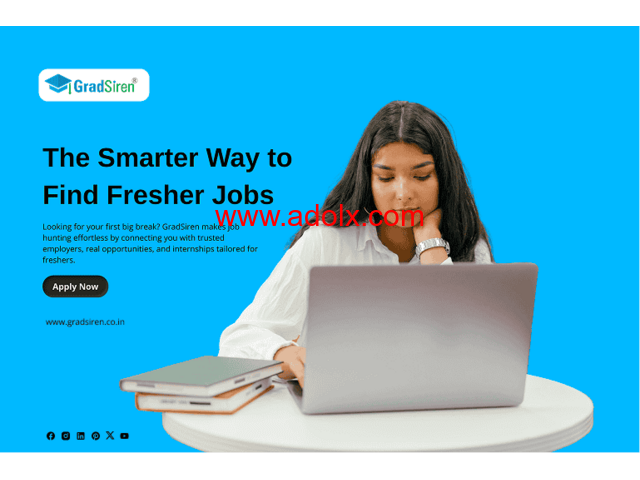 Take the first step toward your career with GradSiren