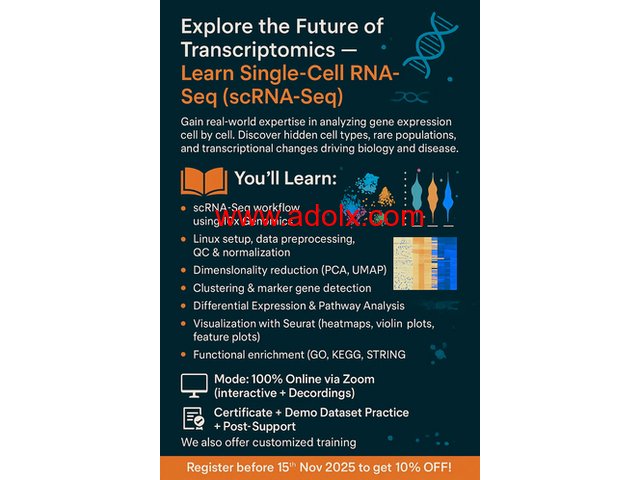 Single-Cell RNA-Seq (scRNA-Seq) Course