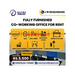 Fully Furnished Co-working Office Space for Rent in Vadapalani