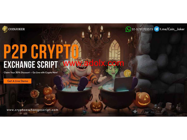 Grow Your Crypto Business Faster with Coinjoker’s Custom-Built P2P Crypto Exchange Script