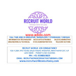 Jobs in Hindupur, Bangalore & Hyderabad for all qualifications for Freshers/Experienced