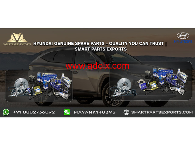 Global Hyundai Parts Exporter – Genuine Quality, Fast Delivery Worldwide