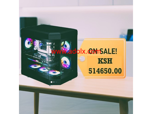 Newly assembled Liquid cooled Core i9 custom desktop