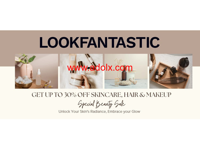 Lookfantastic UAE Discount Code– Up to 30% Off Skincare, Hair & Makeup