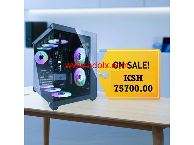 Freshly built Core i7 9700 custom desktop PC