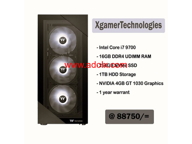 Core i7 16GB RAM custom made tower desktop PC