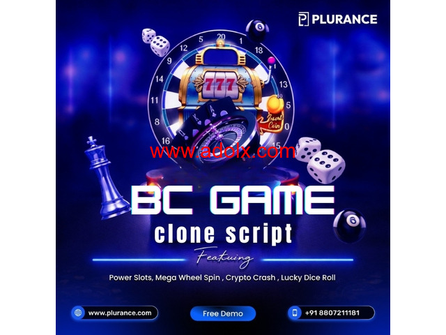 Next-Gen BC.Game Clone Script for High-Profit Crypto Casinos