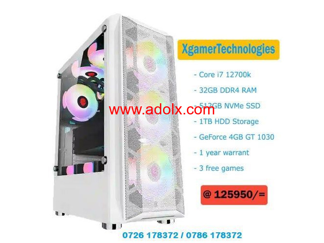 Great Value Gaming Build PC with Core i7 12700k